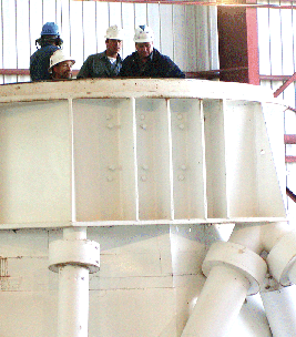 Leveling the base